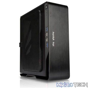 InWin Chopin Mini ITX ATX Case with 150w 80PLUS Bronze PSU  Black